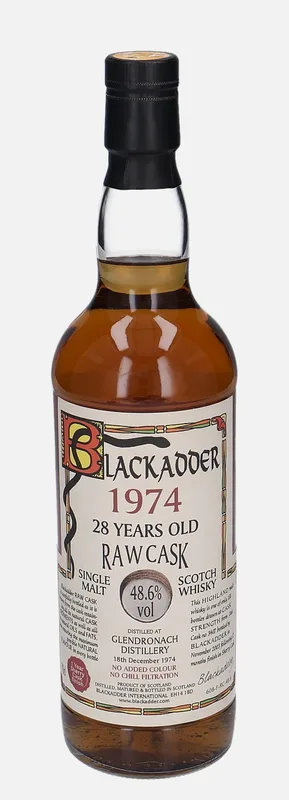 Glendronach – 1974 28 Year Old Blackadder International Raw Cask