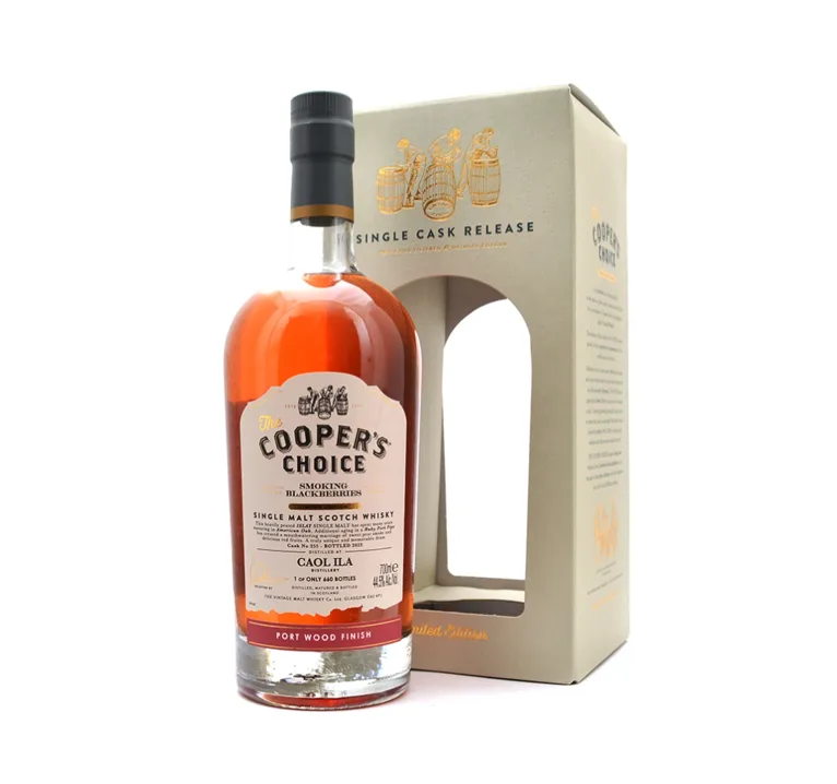 Caol Ila – (bottled 2023) Cooper's Choice Port Cask #255 (70cl, 44.5%)
