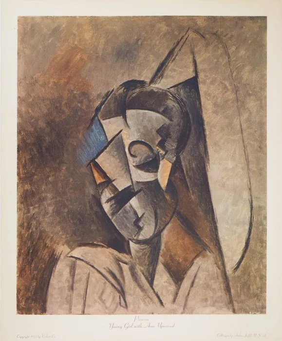 Pablo Picasso (1881-1973) - Jeune fille au bras levé