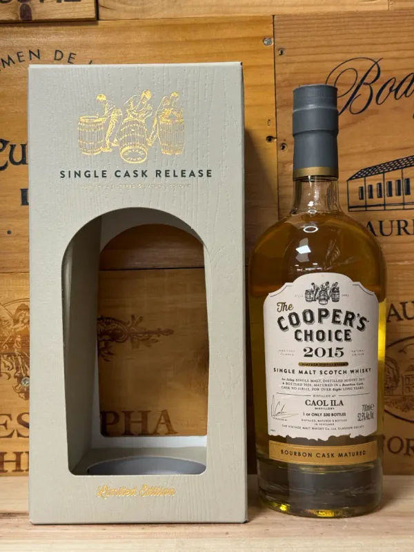 Cooper's Choice 2015 Caol Ila 8 Year Old Cask 318515 (52.5%)