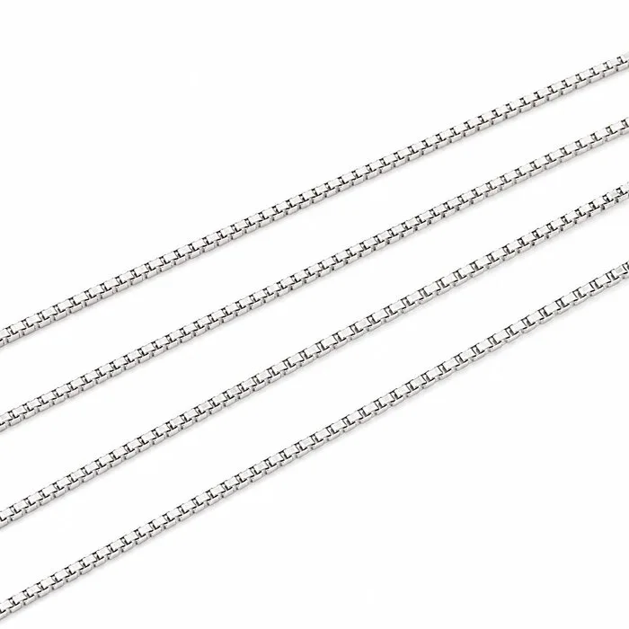 UnoAErre - Necklace - 18 kt. White gold - Made In Italy - Hand Made