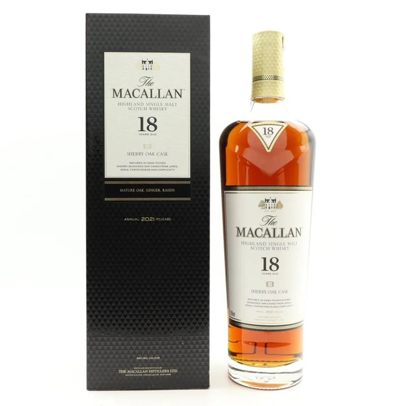 Macallan – 18 Year Old 2021 Release 75cl (75cl, 43%)
