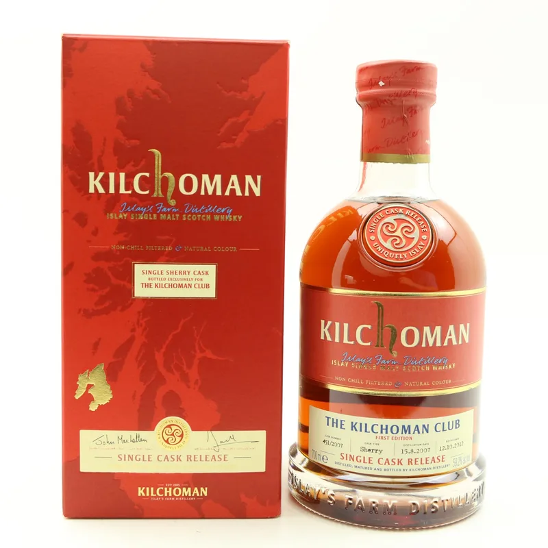 Kilchoman – 2007 Single Cask #451 Kilchoman Club 1st Edition (70cl, 59.2%)