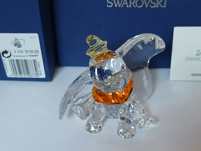 Swarovski - Figurine - Dumbo 1052873 Disney 2011 mit Box und Etikette - Crystal