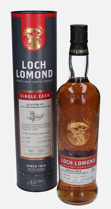 Loch Lomond – 2008 (70cl, 54.6%)