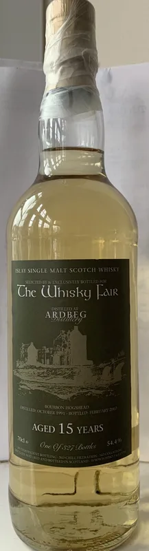 Ardbeg – 15 Year Old 1991 The Whisky Fair (70cl, 54.4%)