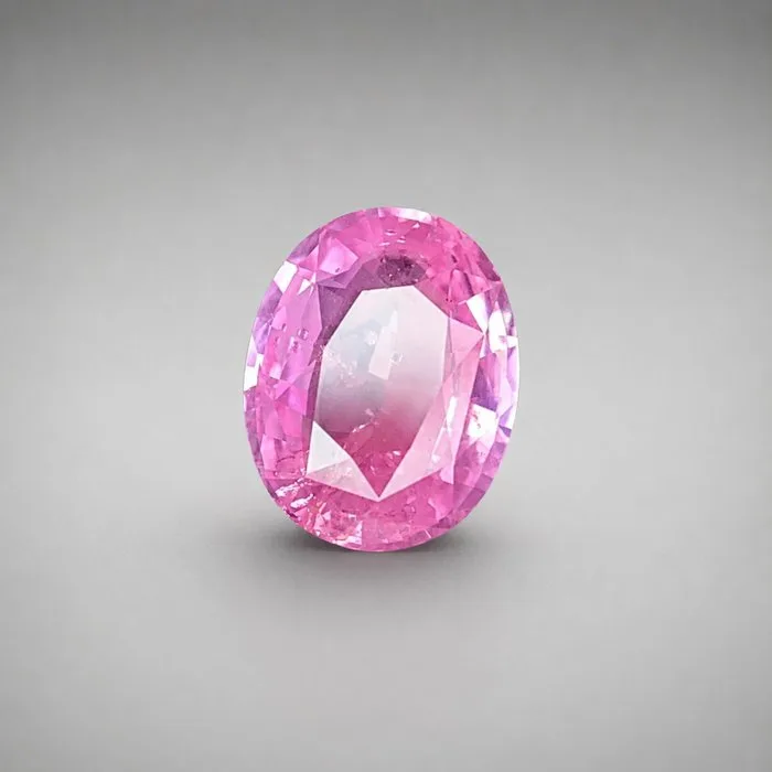 1 pcs Pink Sapphire - 3.24 ct - International Gemological Institute (IGI) - BABY PINK SAPPHIRE