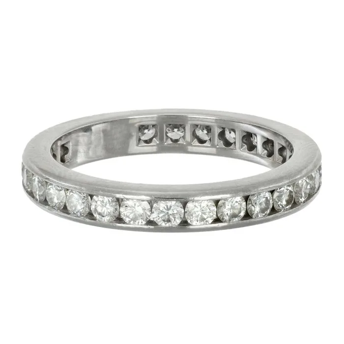 Tiffany & Co. - Ring - eterni Platinum - 1.06ct. tw. Diamond (Natural) - Eternity