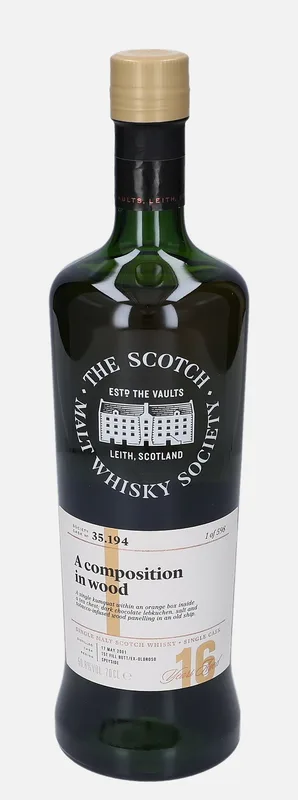 Glen Moray – 2001 16 Year Old The Scotch Malt Whisky Society 35.194