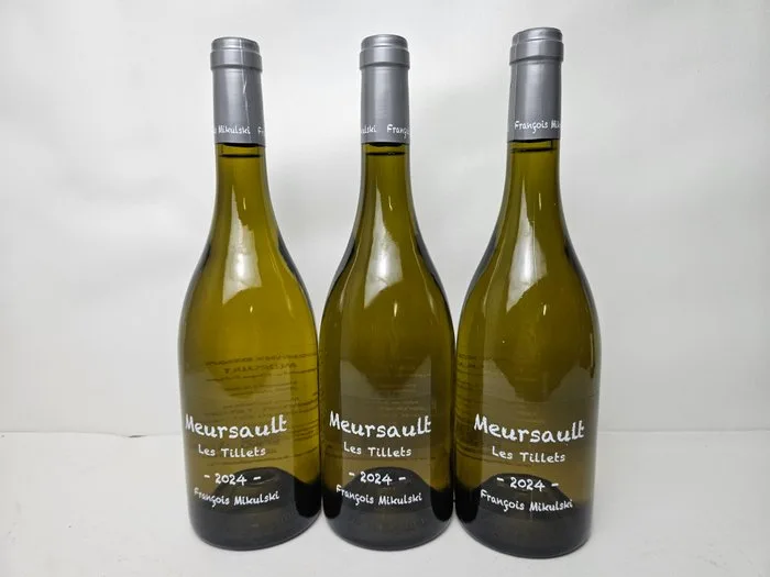 2024 François Mikulsk "Les Tillets" - Meursault - 3 Bottles (0.75L)