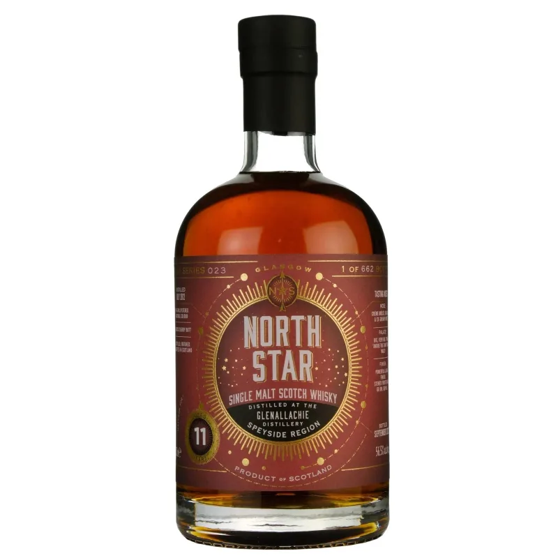 GlenAllachie – 11 Year Old North Star Spirits Single Cask Series 23 (2023) (70cl, 56.5%)