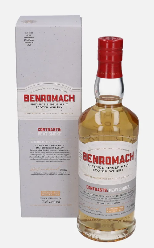 Benromach – Contrasts: Peat Smoke 2010 11 Year Old