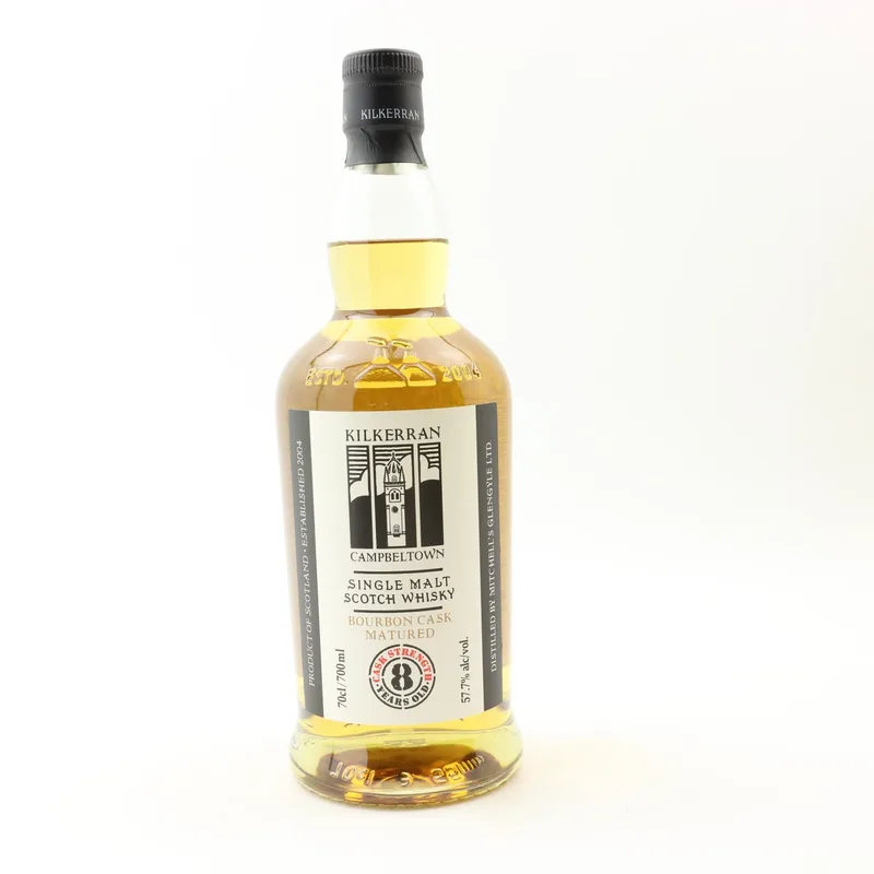 Kilkerran – 8 Year Old Cask Strength Bourbon Cask Matured Batch #12 (70cl, 57.7%)