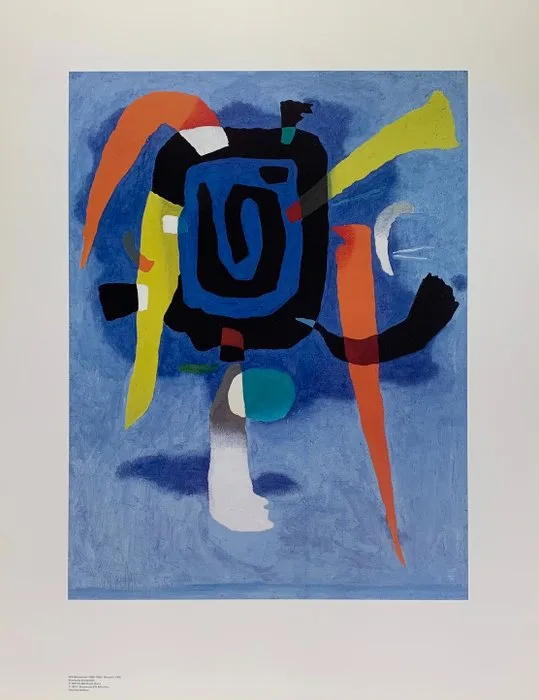 Willi Baumeister - Bluxao V, 1955 - Artprint - 90 x 70 cm