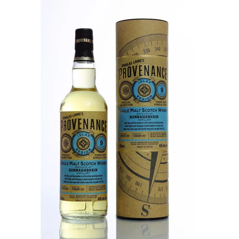 Bunnahabhain – 9 Year Old Douglas Laing Provenance 2007 Single Cask DL11642 (Feb 2017) (70cl, 46%)