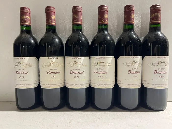 1994 Chateau Bouscassé - Madiran - 6 Bottles (0.75L)