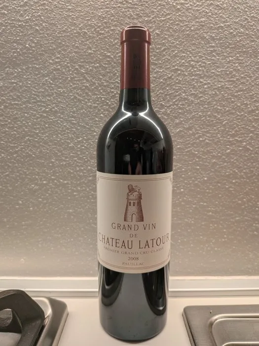 2008 Château Latour - Bordeaux, Pauillac 1er Grand Cru Classé - 1 Bottle (0.75L)