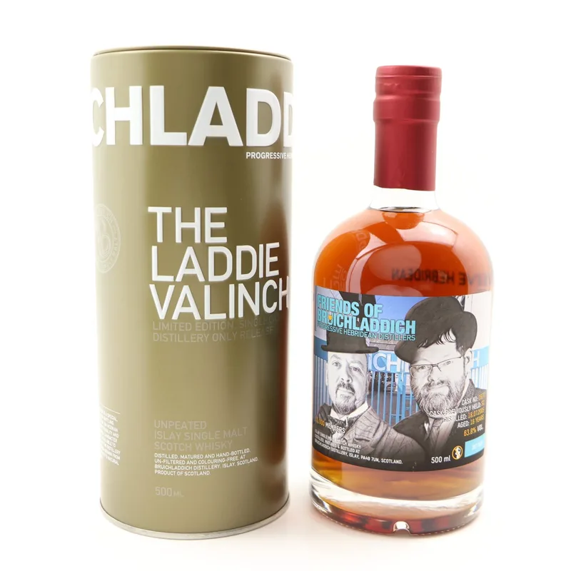Bruichladdich – Laddie Valinch 2005 16 Year Old Single Cask #977 Friends of Bruichladdich 50cl (50cl, 63.8%)