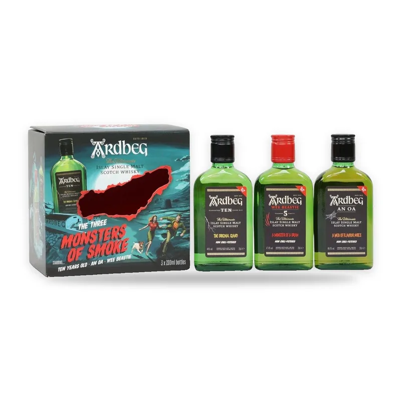 Ardbeg – The Three Monsters Of Smoke (3 x 20cl)