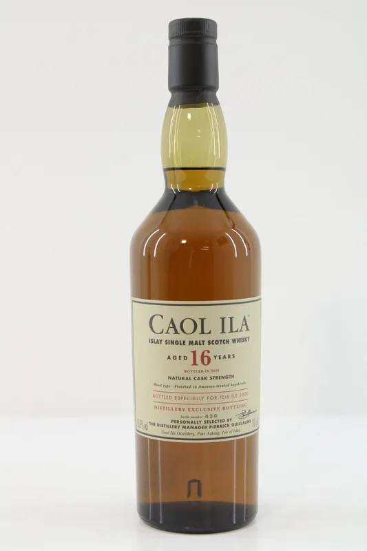 Caol Ila – 16 Years Old - Cask Strength - Fèis Ìle 2020