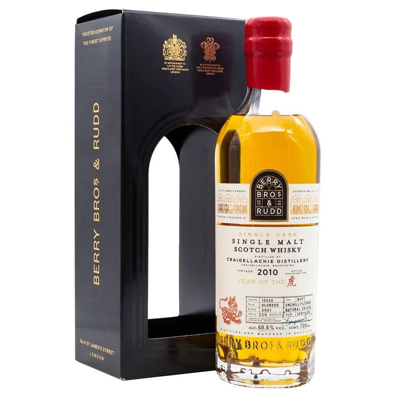 Berry Bros & Rudd Craigellachie 2010/2021 Cask 10028 (70cl, 60.6%)