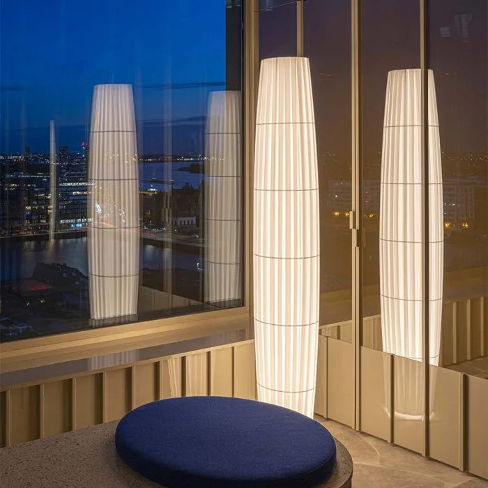DCW éditions Paris - Fabrice Berrux - Floor lamp - Floor columns - Textile, Metal