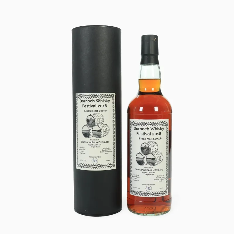 Bunnahabhain – 12 Year Old 2005 Single Cask Dornoch Whisky Festival (70cl, 58%)