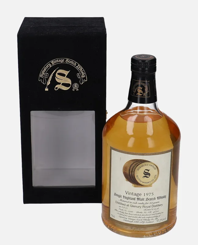 Glenury Royal – 1975 23 Year Old Signatory Vintage Scotch Whisky Co.
