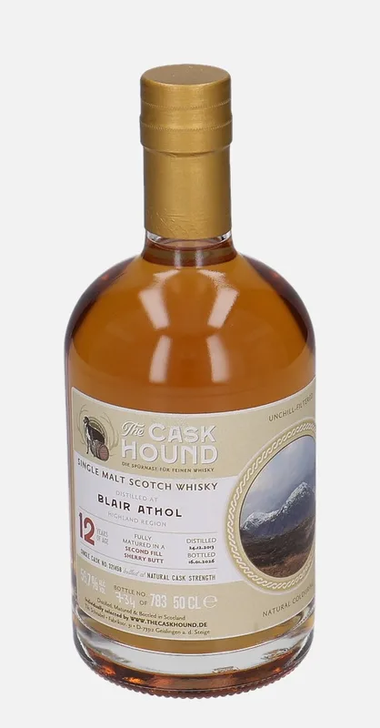 Blair Athol – 2013 12 Year Old The Caskhound (50cl, 56.7%)