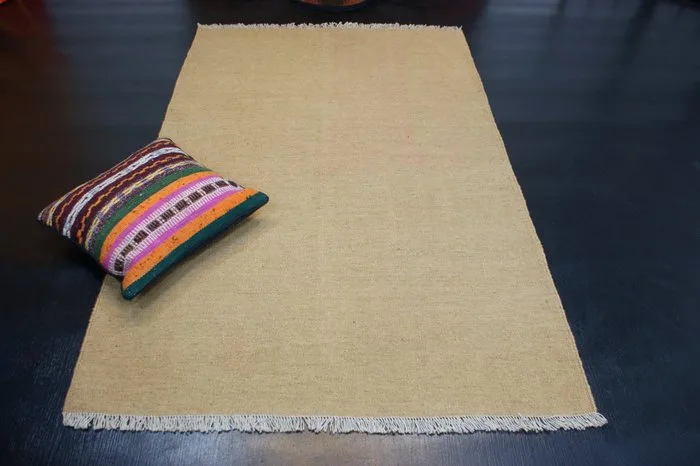 Handwoven Turkish Kilim rug, wool, natural color, new - Carpet - 158 cm - 104 cm