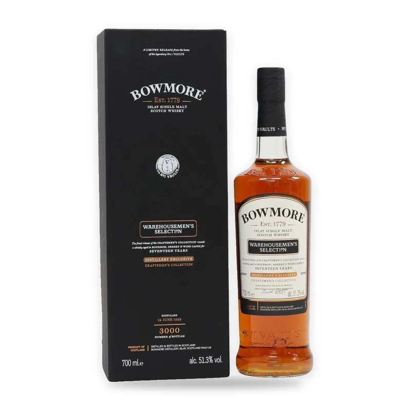Bowmore – 17 Year Old 1999 - Warehousemen's Selection Distillery Exclusive
