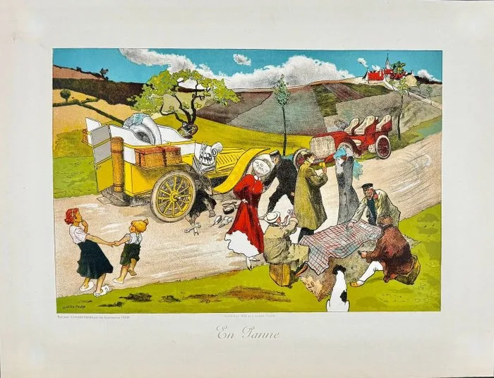 Louis Faure - En Panne - 1900s