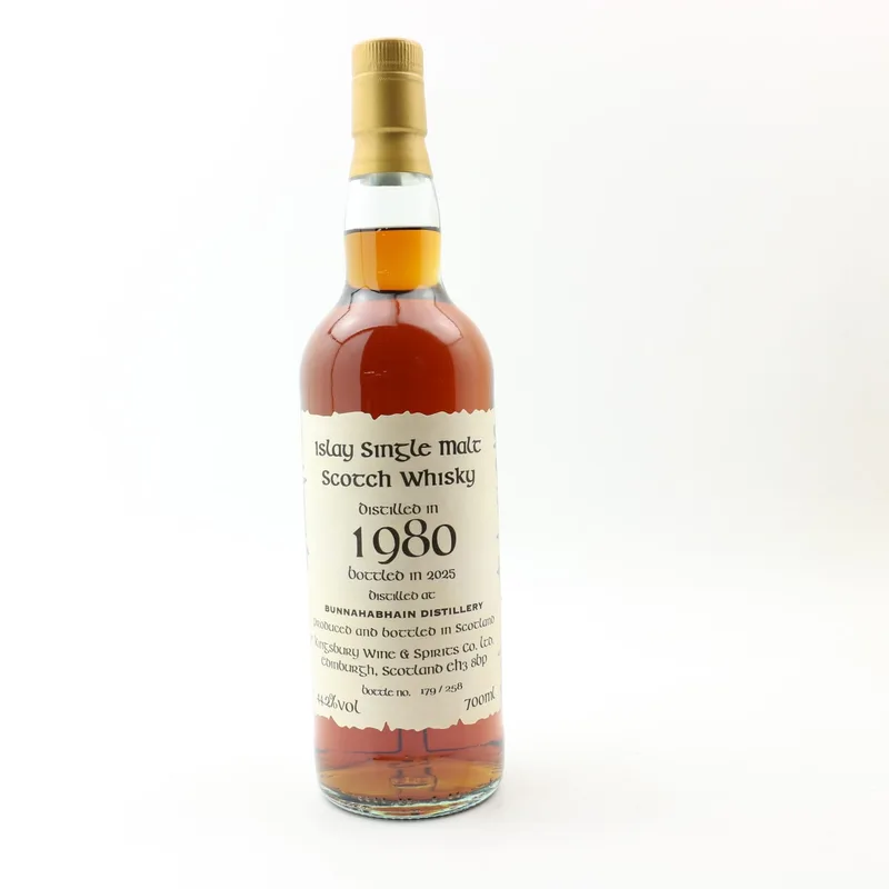 Bunnahabhain – 1980 45 Year Old Kingsbury (70cl, 44.2%)