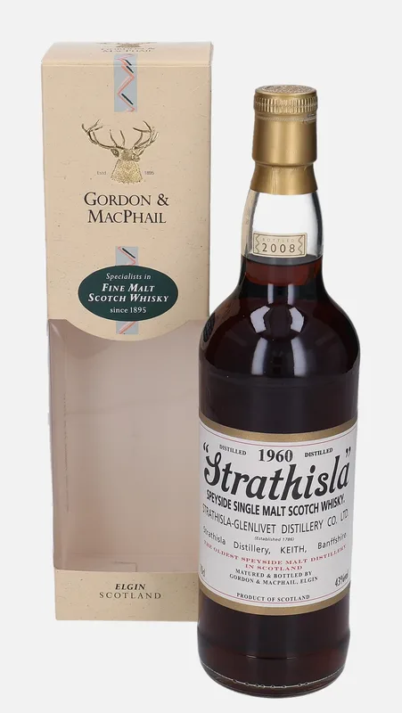 Strathisla – 1960 Gordon & MacPhail Distillery Labels