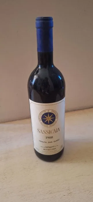 1988 Tenuta San Guido, Sassicaia - Bolgheri - 1 Bottle (0.75L)