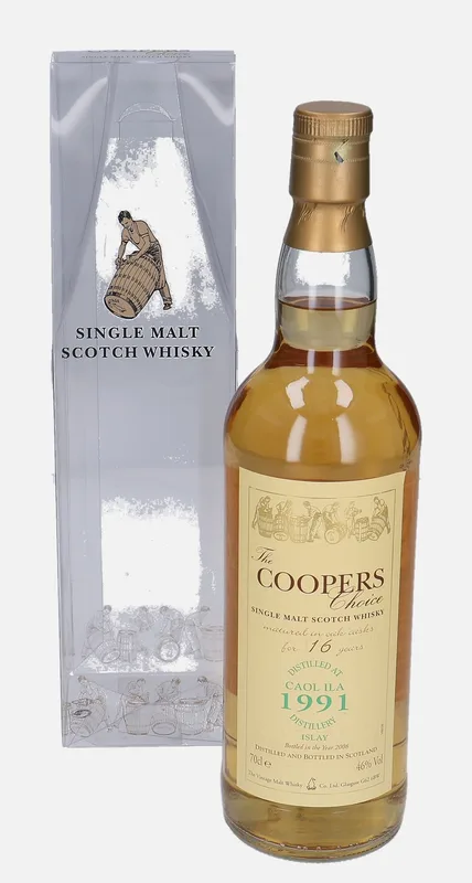 Caol Ila – 1991 16 Year Old The Vintage Malt Whisky Co. The Cooper’s Choice