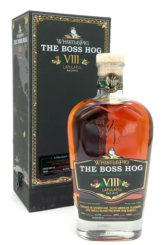 WhistlePig Boss Hog The One That Made It Around The World Straight Rye Whiskey (75cl)