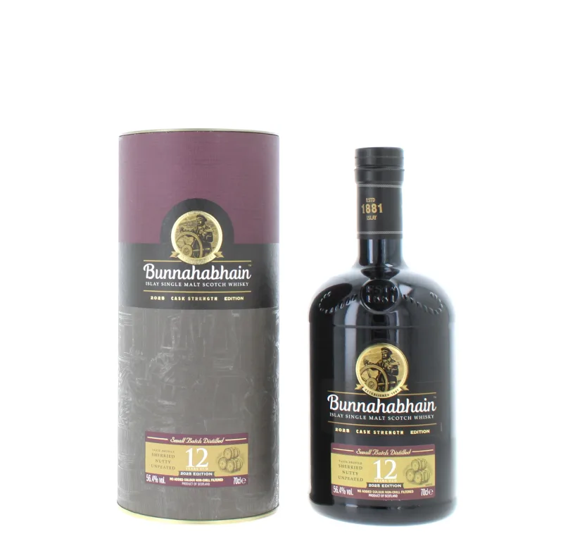 Bunnahabhain – 12 Year Old Cask Strength 2025 Edition Single Malt
