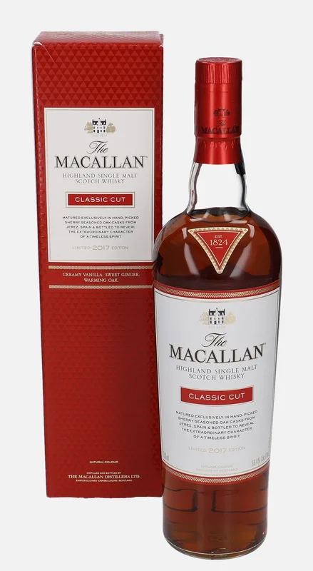 Macallan – Classic Cut The 1824 Series Limited 2017 Edition (75cl, 58.4%)