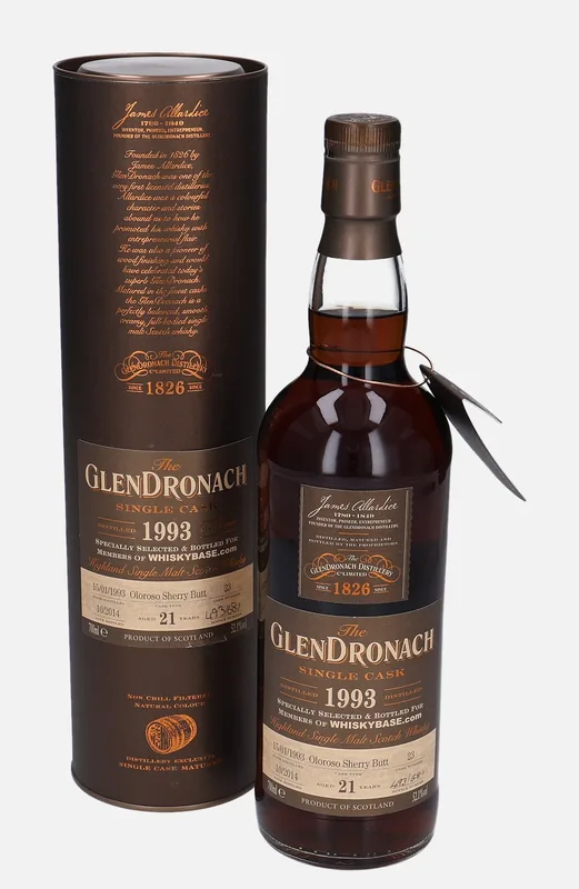 Glendronach – 1993 21 Year Old Single Cask