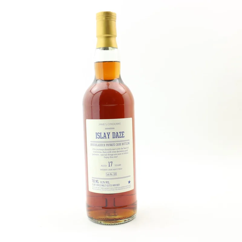 Bruichladdich – 17 Year Old Private Cask #1202 ‘Islay Daze' (70cl, 61.2%)