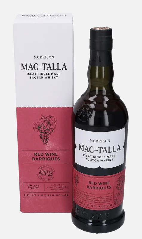 Mac-Talla – Red Wine Barriques Morrison Scotch Whisky Distillers