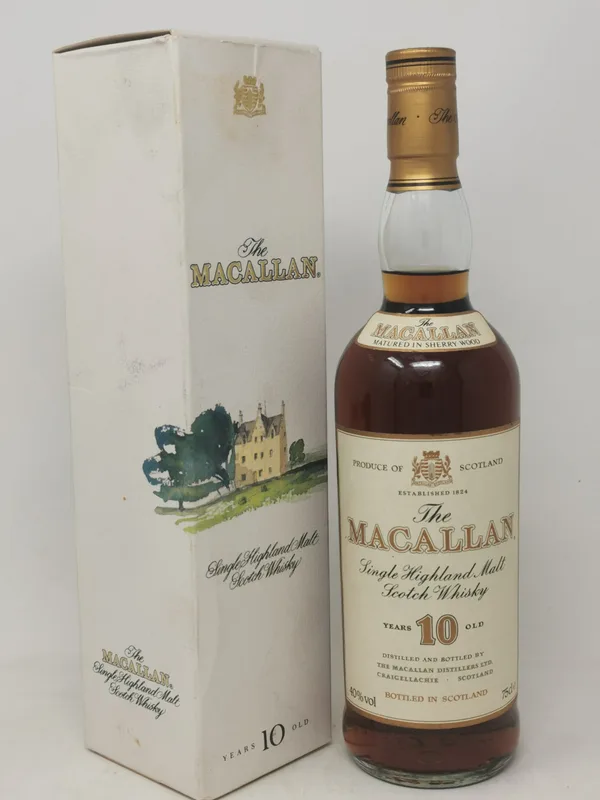 Macallan – 10 Year Old Old Style 1984-1991 (75cl, 40%)