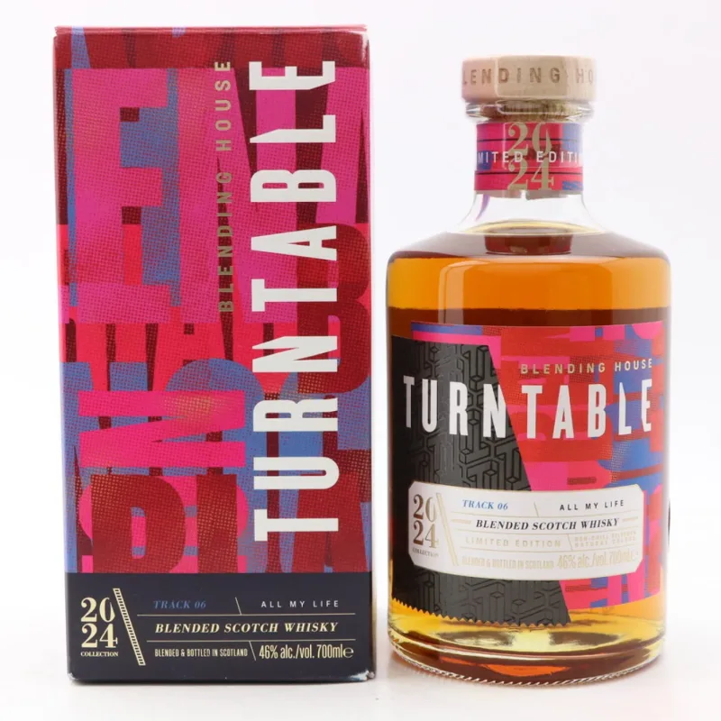 Turntable Spirits Track #06 All My Life Blended Scotch Whisky (2024) (70cl, 46%)
