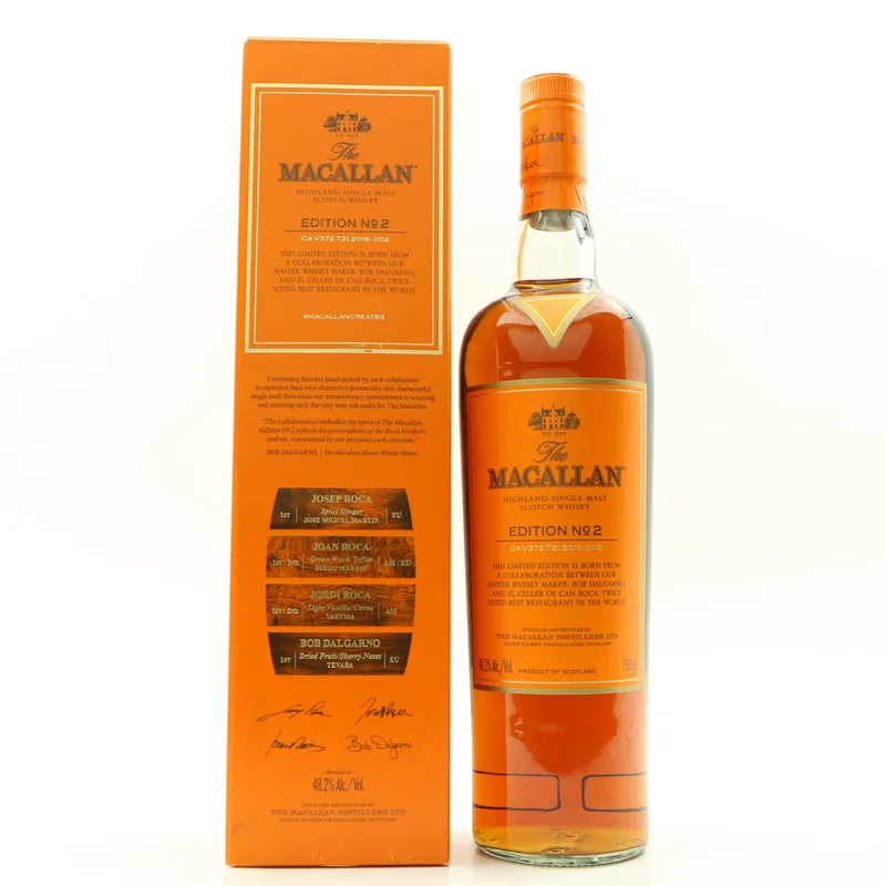 Macallan – Edition No2 75cl (75cl, 48.2%)