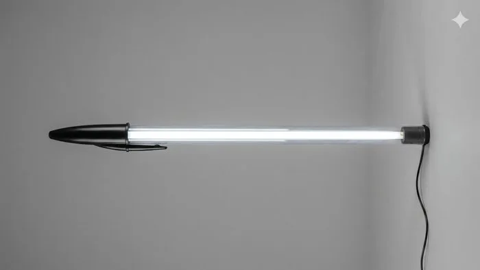 Lamp - UNIQUE Pen LED Lamp – Conceptual Design Light - Plastic