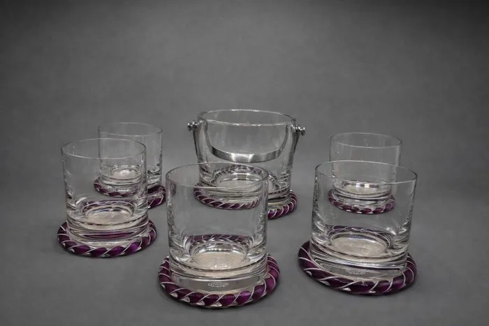 St. Louis - Drinking set (6) - Mountain Range - Crystal