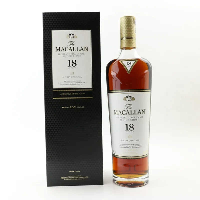 Macallan – 18 Year Old Sherry Oak 2021 Release