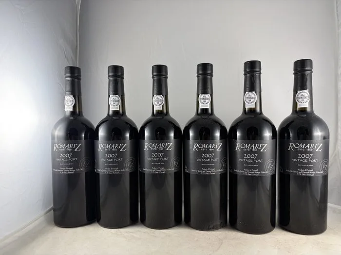 2007 Romariz - Vintage Port - Bottled in 2009 - Douro - 6 Bottles (0.75L)