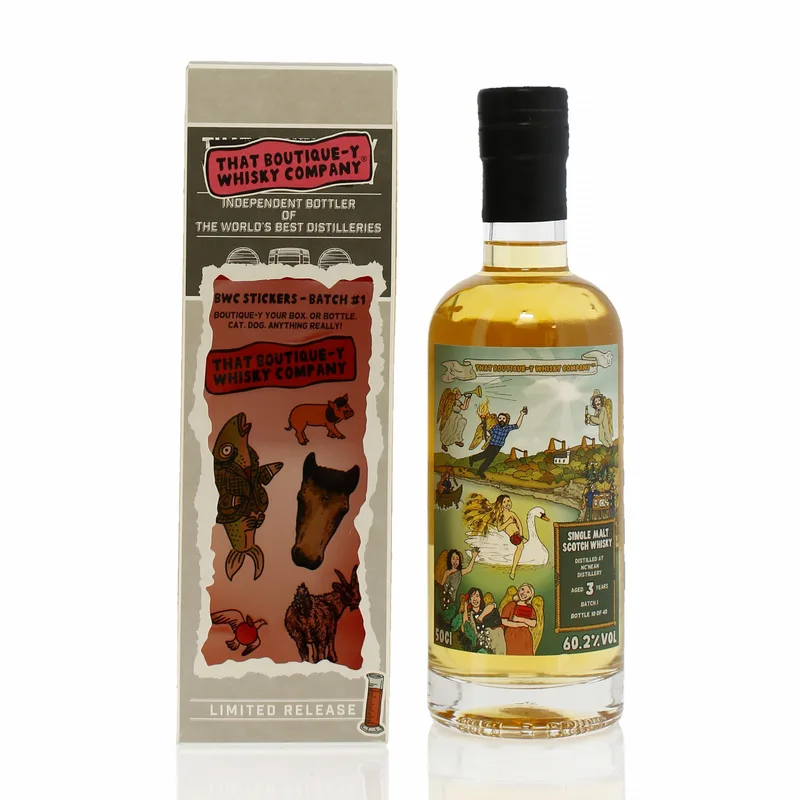 Nc'nean – 3 Year Old That Boutique-y Whisky Co. Batch #1